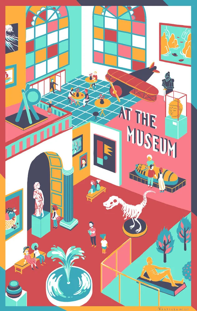 At the Museum created by artist Kiki Kita