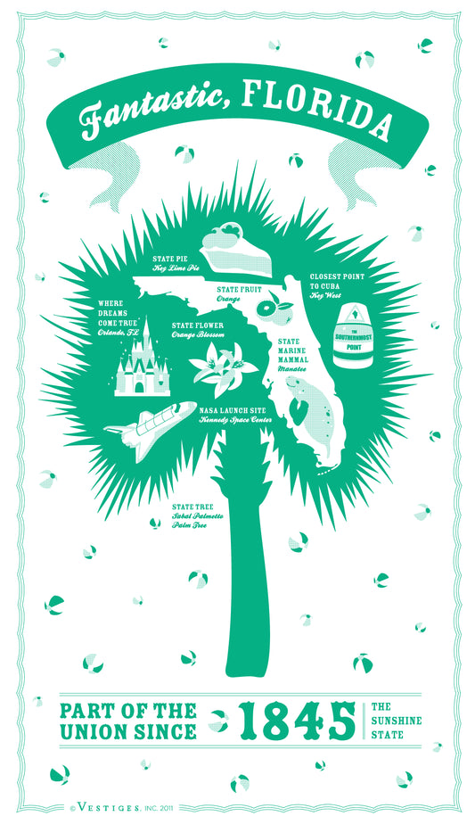 Florida State created by artist Katie DeYoe