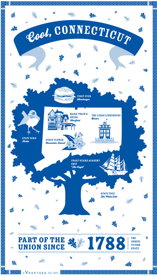 Connecticut State created by artist Katie DeYoe