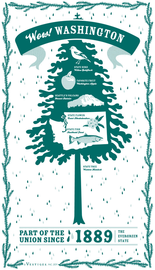 Washington State created by artist Katie DeYoe