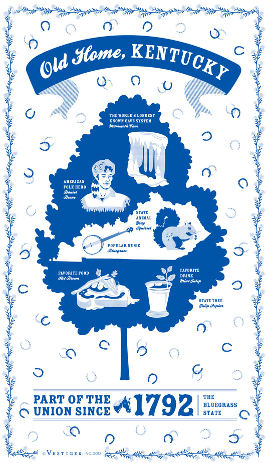 Kentucky  State created by artist Katie DeYoe