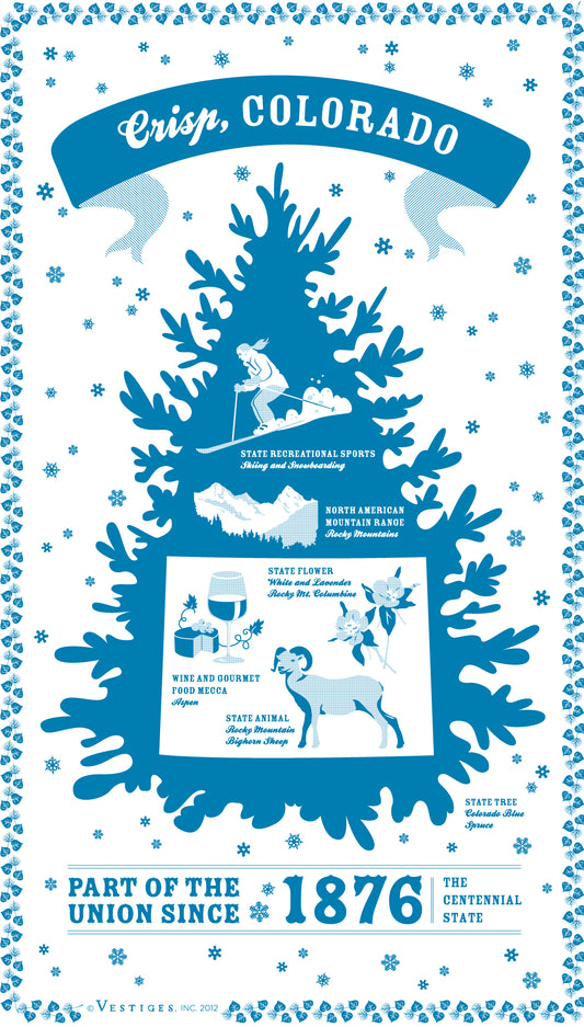 Colorado State created by artist Katie DeYoe