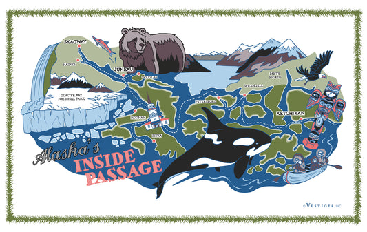 Inside Passage created by artist Ian Miller