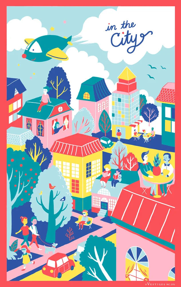 In the City created by artist Kiki Kita