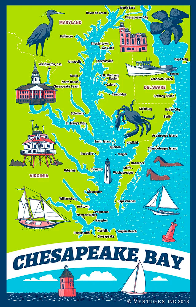 New Chesapeake Bay created by artist Nehemiah Nesheim
