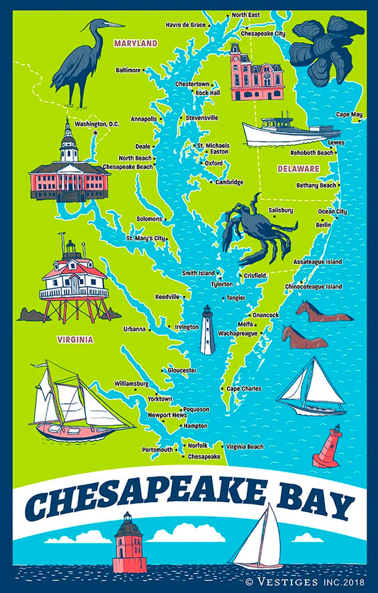 New Chesapeake Bay created by artist Nehemiah Nesheim