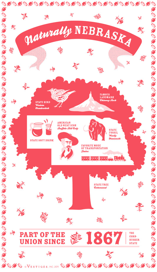 Nebraska State created by artist Katie DeYoe