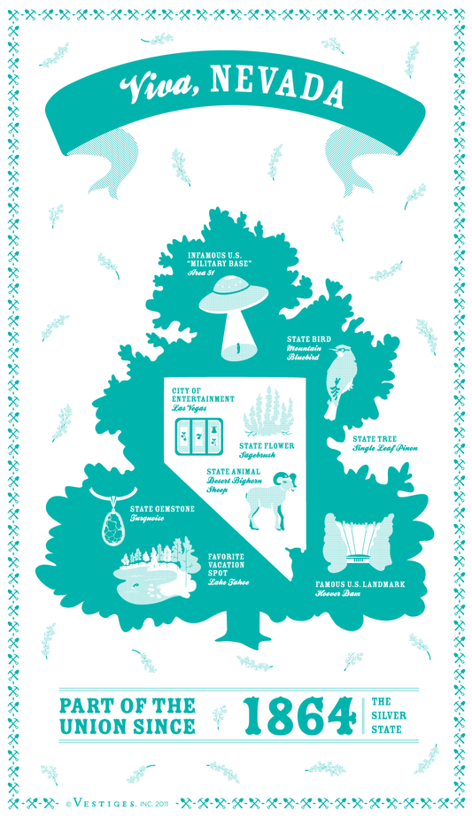 Nevada State created by artist Katie DeYoe