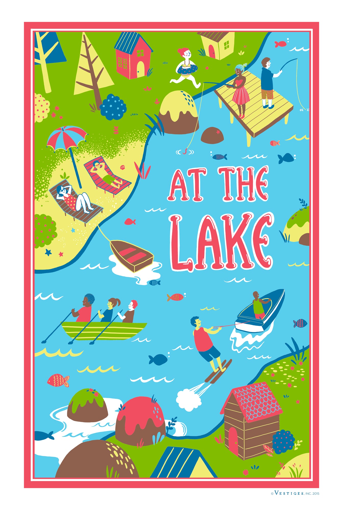 At The Lake created by artist Kiki Kita