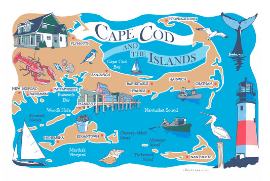 Cape Cod created by artist Ian Miller