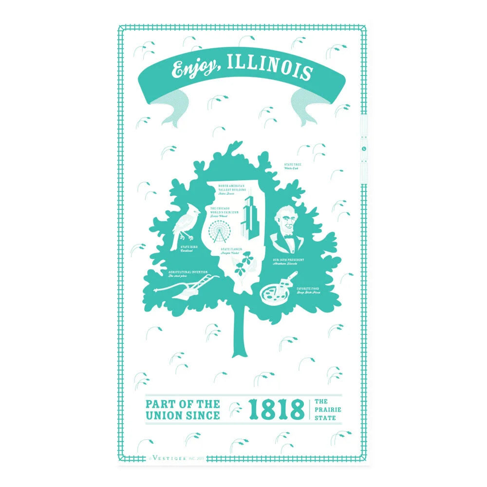 Illinois State created by artist Katie DeYoe